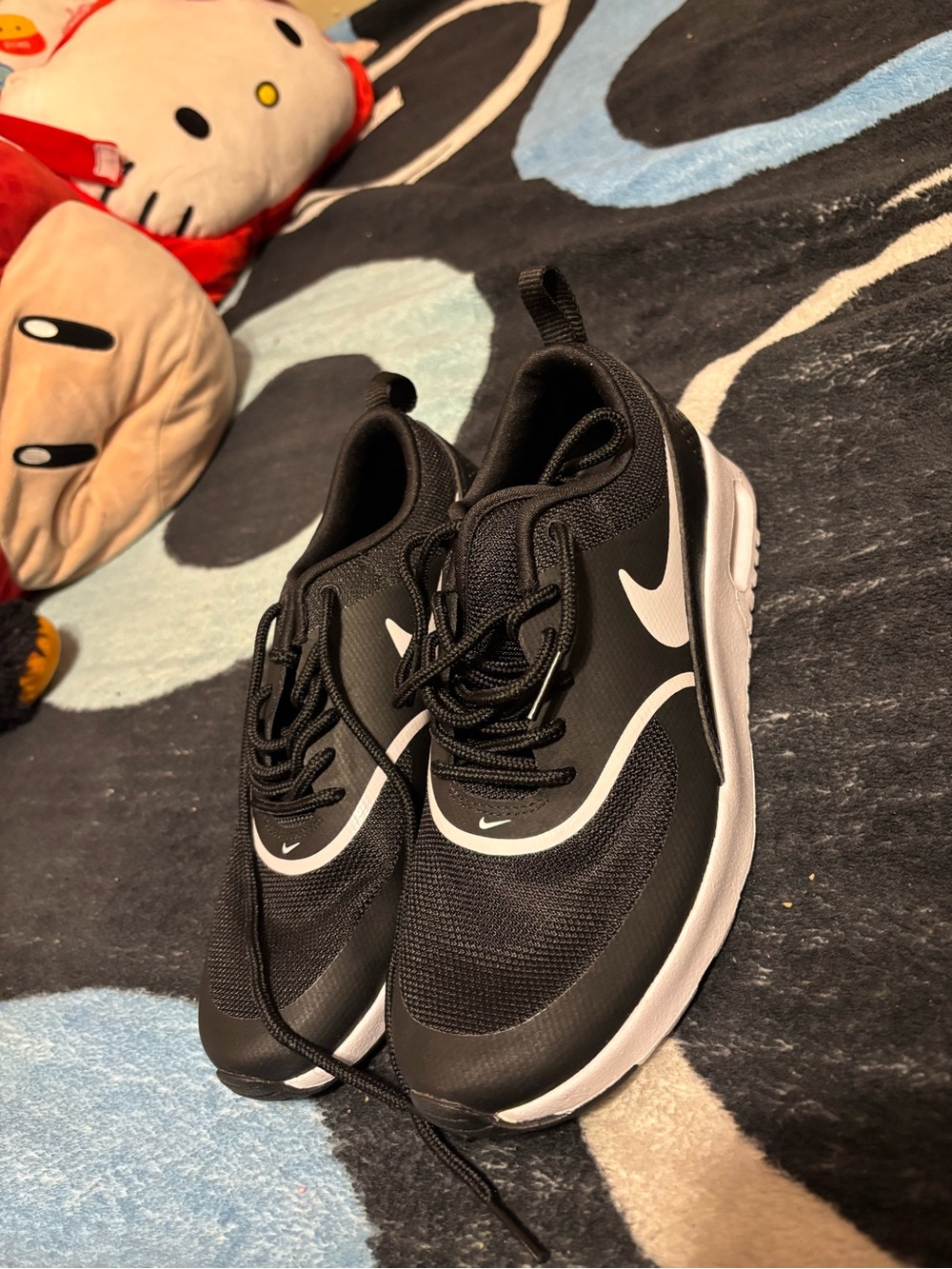 Nike Black and White Women's Running Sneakers